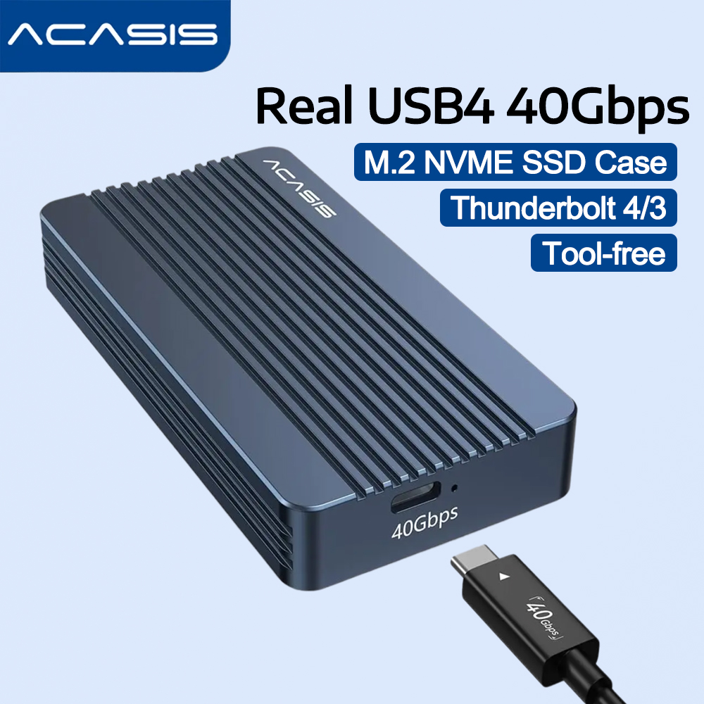 8Tb M2 Nvme Ssd - Obudowa ACASIS 40Gbps M.2 NVMe SSD,