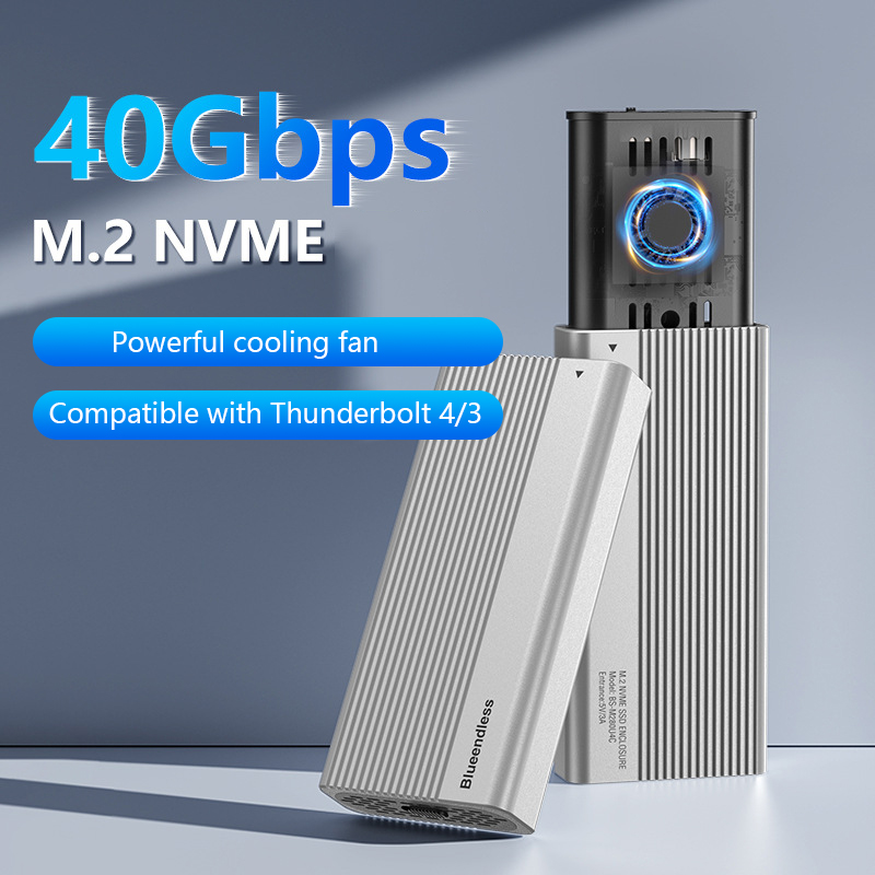 Usb4 40Gbps External Ssd 8Tb - Przenośna obudowa USB4 M.2 NVMe SSD