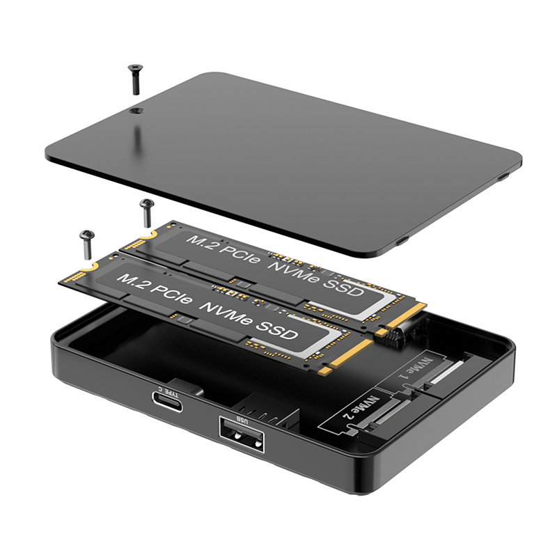 Stacja dokująca Dual Bays M.2  – 8Tb M2 Nvme Ssd recenzja i cena