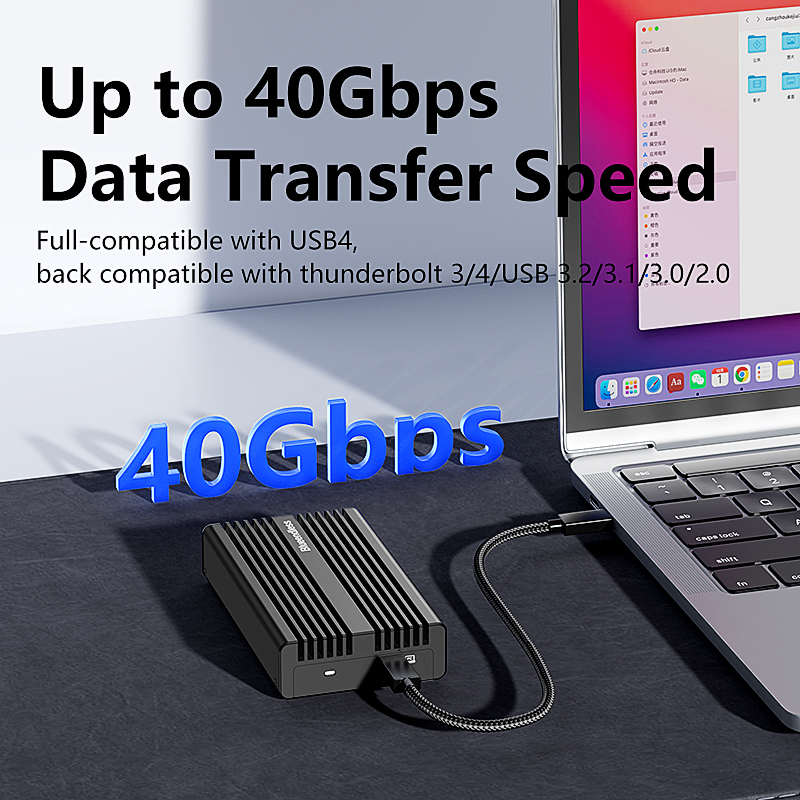 Obudowa Blueendless 40Gbps NVM – Usb4 40Gbps External Ssd 8Tb recenzja i cena
