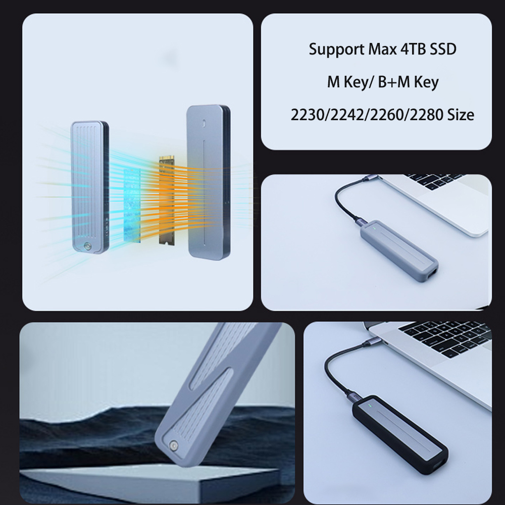 Obudowa SSD M.2 20Gbps 10Gbps  – 8Tb M2 Nvme Ssd recenzja i cena