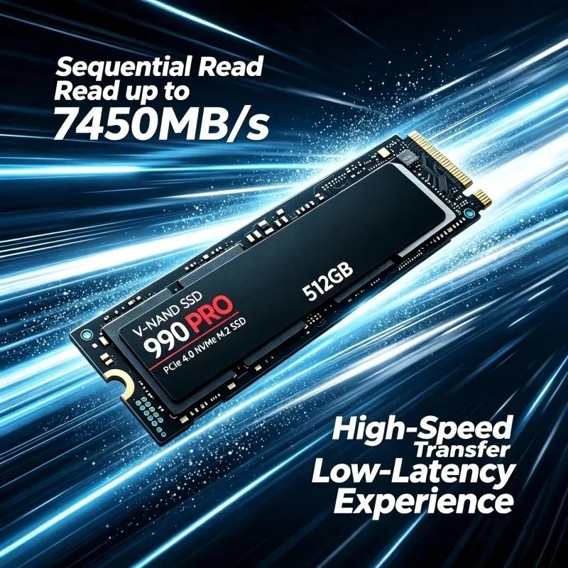 Oryginalny dysk SSD 990 PRO –  – Pcie 4.0 4Tb 2280 Ssd 7450Mbps recenzja i cena